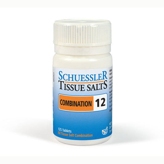 Combination 12 Tissue Salts – 125 Tablets