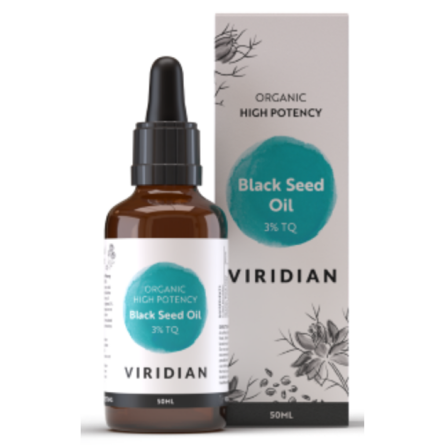 Organic High‑Potency Black Seed Oil 3 % TQ – 50 ml